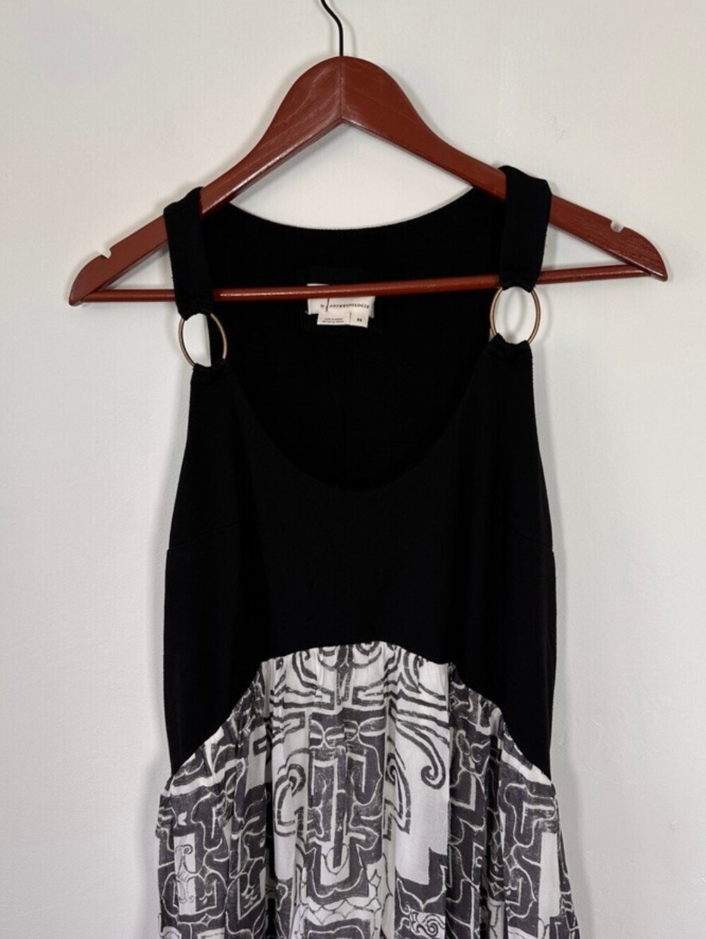 By Anthropologie Sleeveless Scoop-Neck Maxi Dress Size XS - Picture 6 of 10
